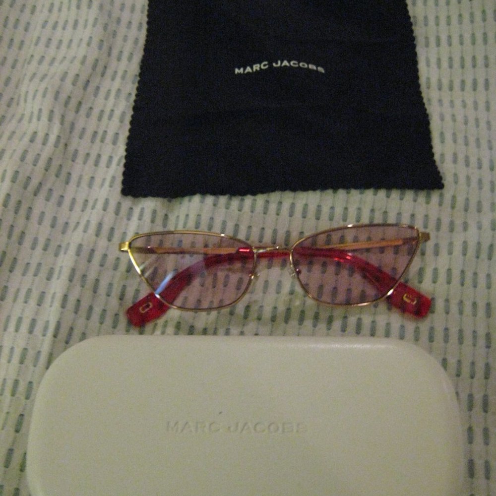 Marc Jacobs Wire Glasses Frames with case with cloth